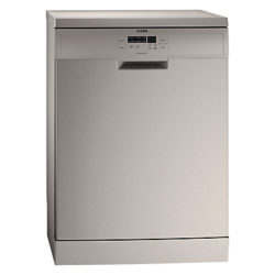 AEG F56302M0 Freestanding Dishwasher, Stainless Steel
